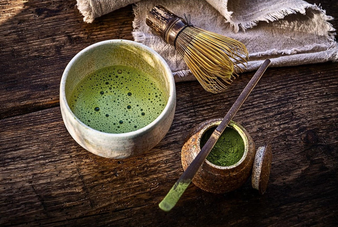 Drinking matcha has many health benefits