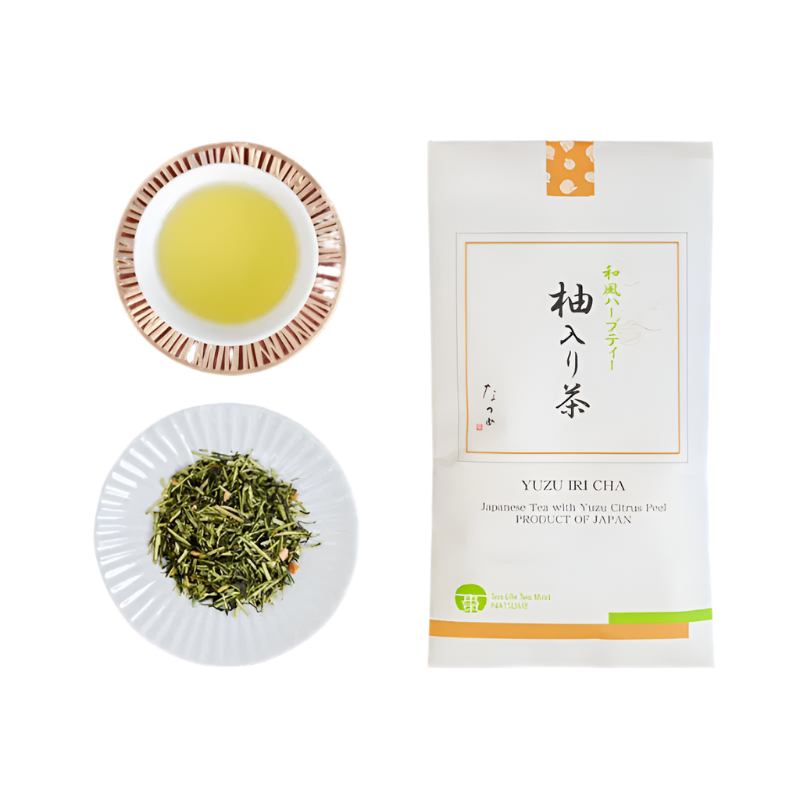 FUKUJUEN YUZU IRI CHA (Japanese Tea with Yuzu Citrus Peel) 40g