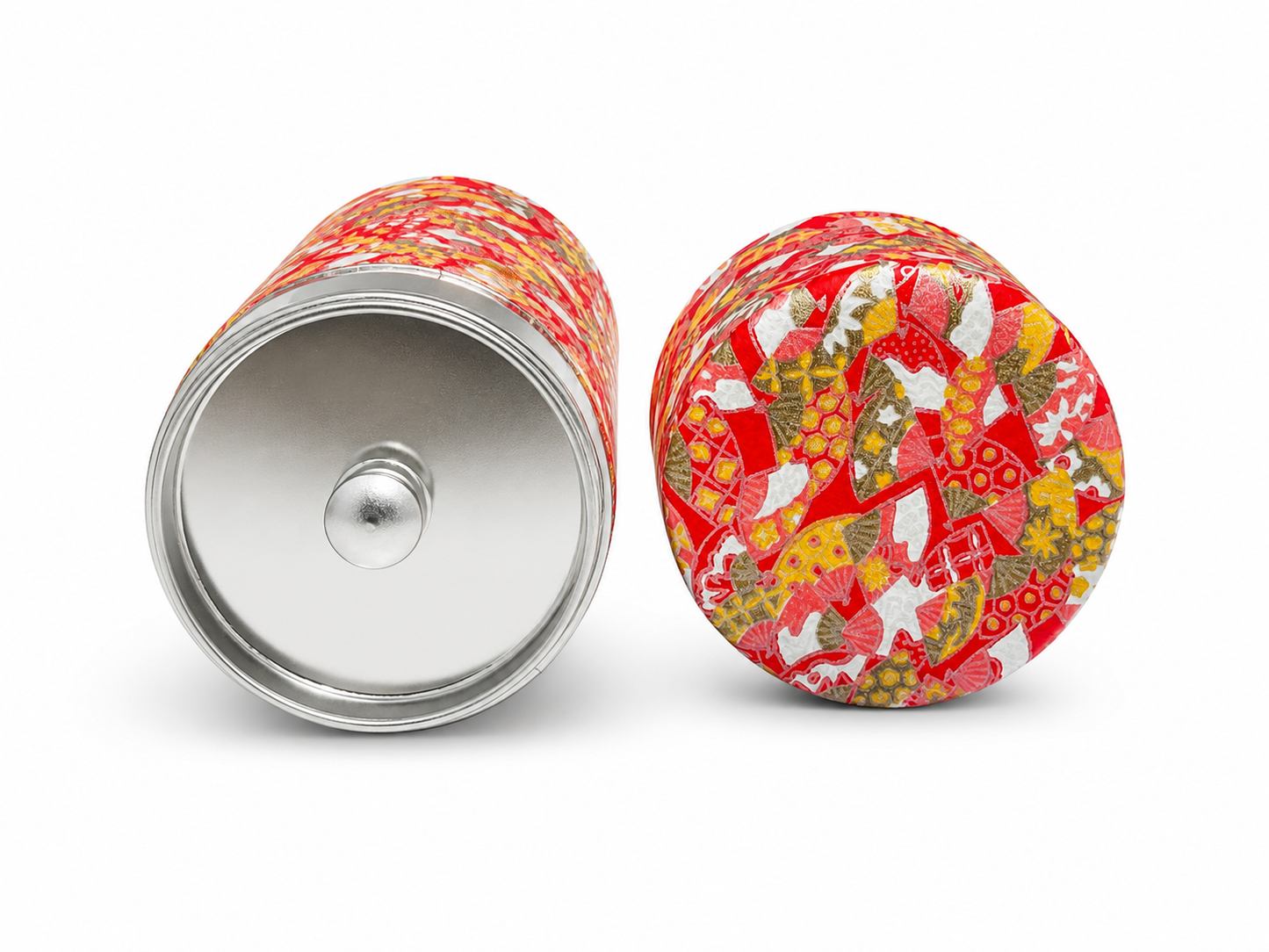 KOTODO Akane Blossom Washi Tea Canister 150g