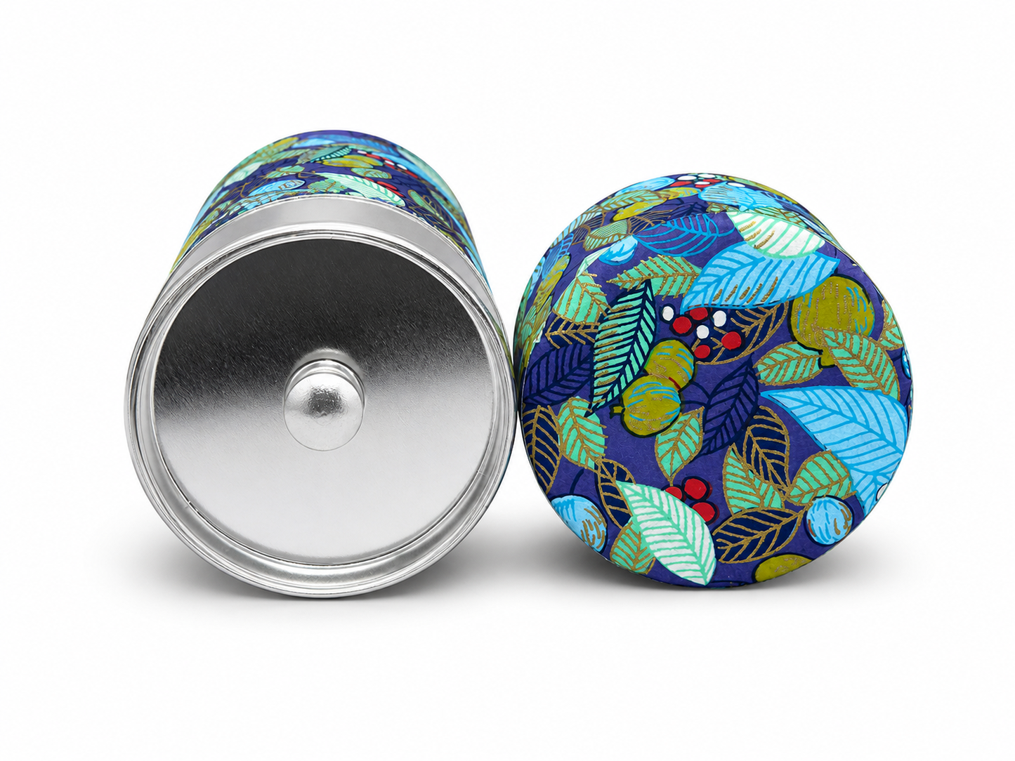 KOTODO Tsuyu Leaf Garden Washi Tea Canister 150g
