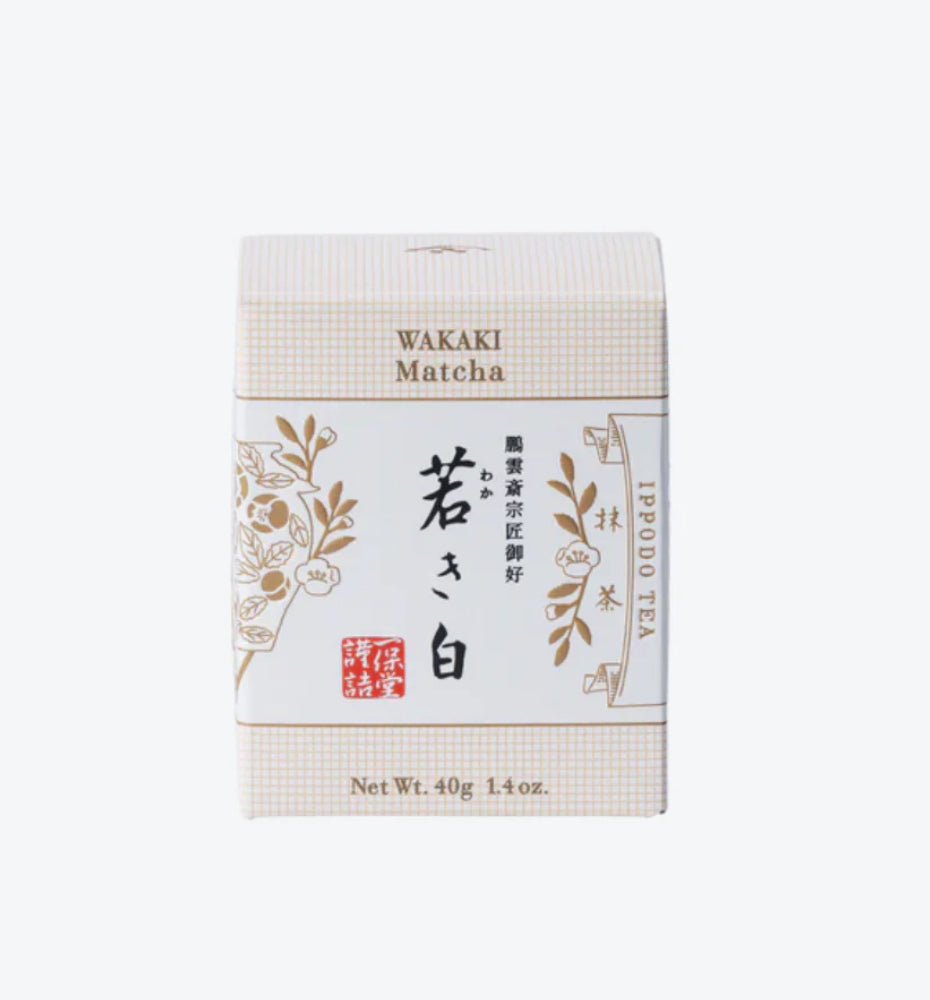 IPPODO Matcha Powder Wakaki no Shiro 40g- Light & Sharp