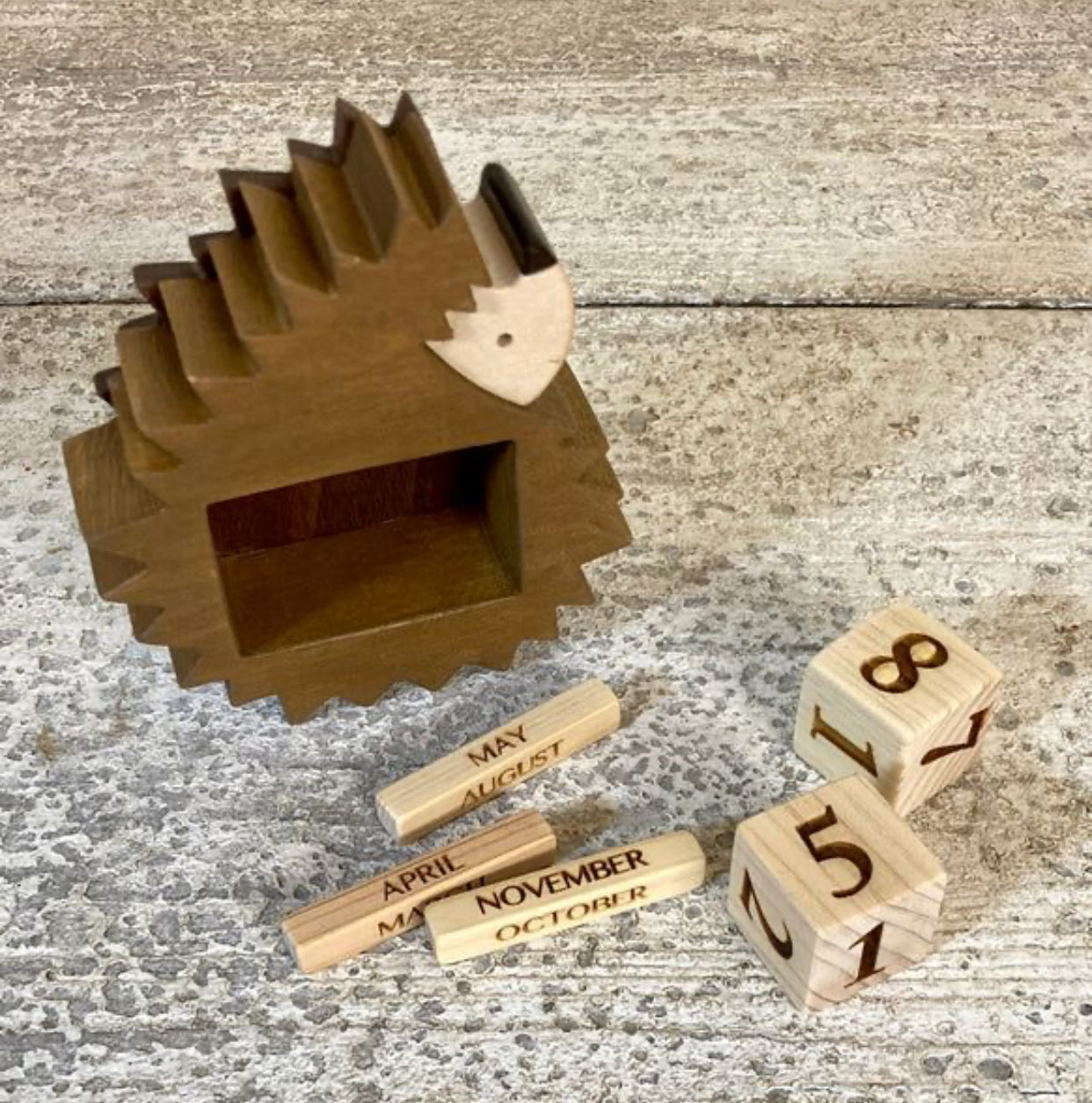 Hedgehog Cube Calendar (Christmas Limited Version)