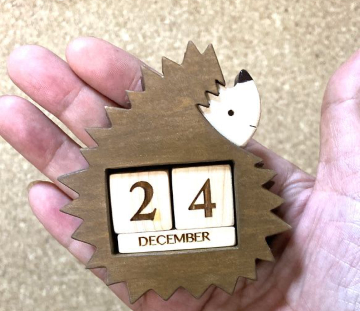 Hedgehog Cube Calendar (Christmas Limited Version)