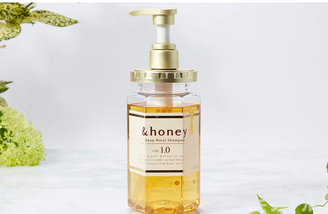 &honey Deep Moist Shampoo 1.0 (Japanese Honey Shampoo) 440ml