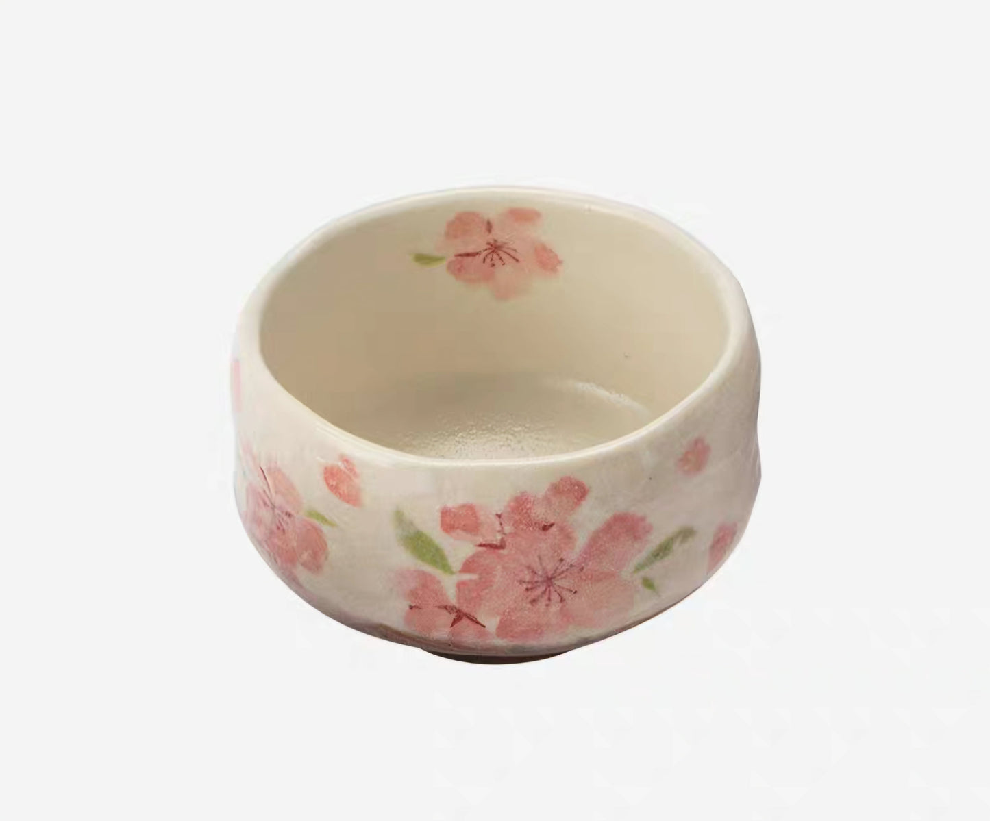 Hatsuichi Small Mino ware Bowl Sakura Flowers