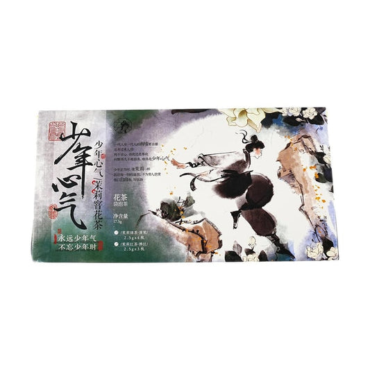 ChaYanYueSe Jasmine Oolong Tea & Black Tea Bags 0.61 oz- 7 Tea Bags