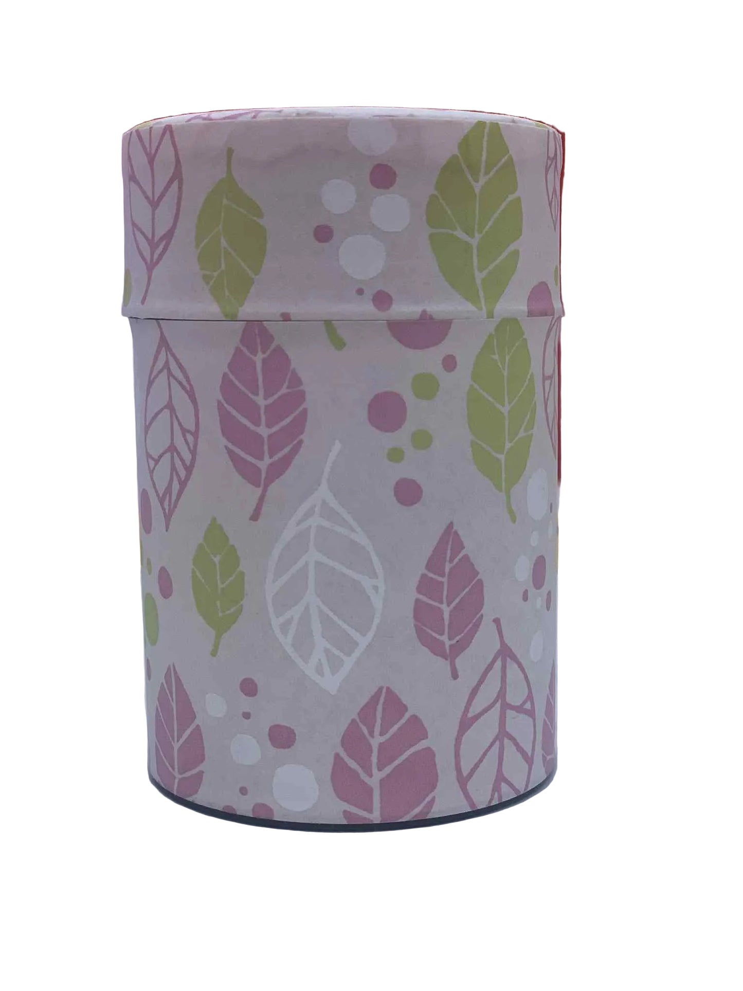 KOTODO Pink Leaves Tea Washi Tea Canister 100g