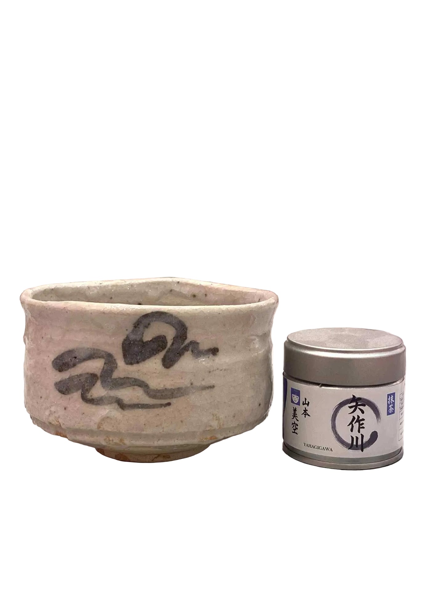 TEA PARTY High Quality Ceramic Tea Bowl- Natural Blue Waves