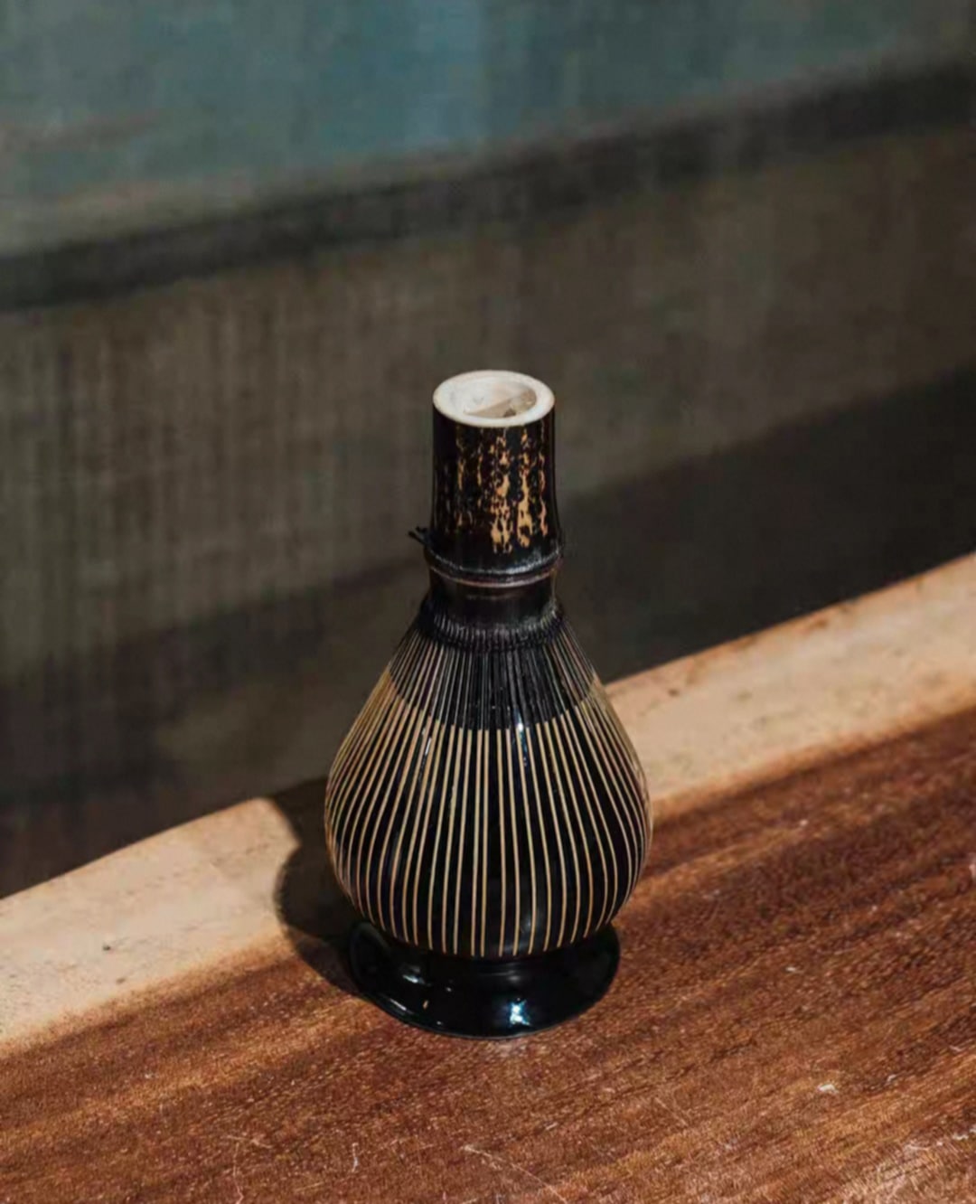 Dark Painted 100 Curve Tips Bamboo Chasen