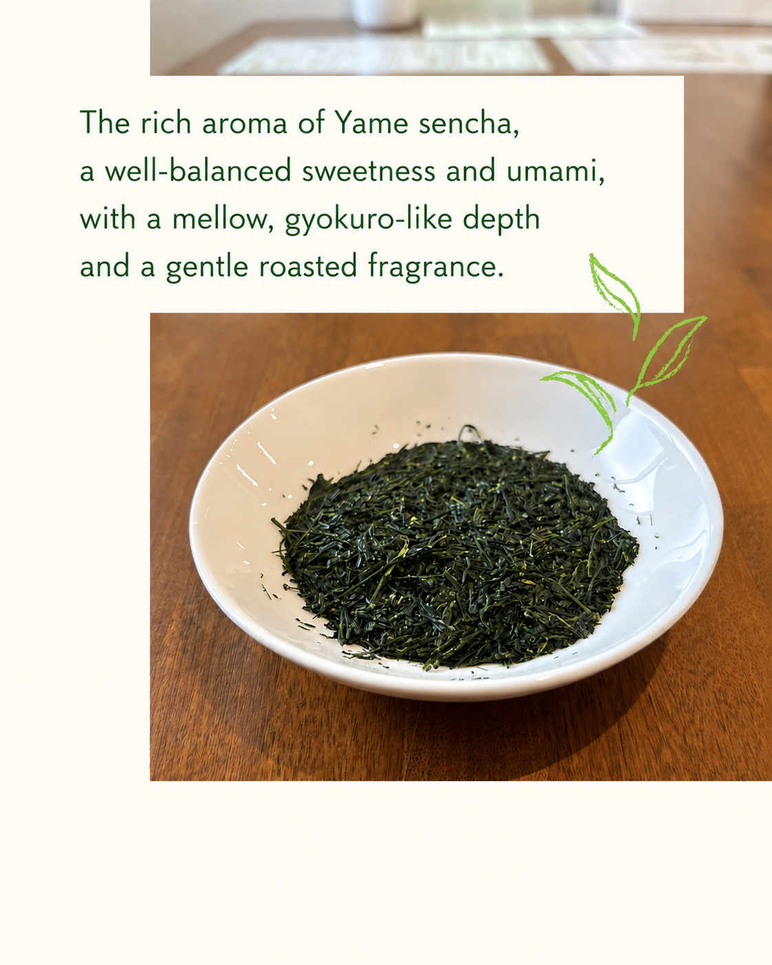 Meichaen Premium Sencha Green Tea, Yame Homare (100g)
