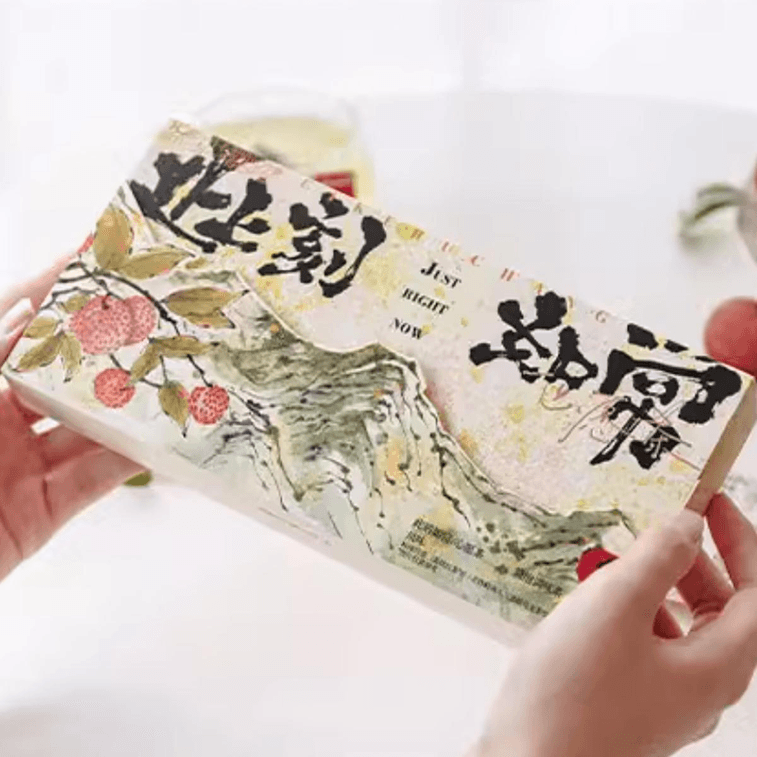 ChaYanYueSe Lychee Oolong Tea & Lychee Black Tea Bags 0.61 oz- 7 Tea Bags