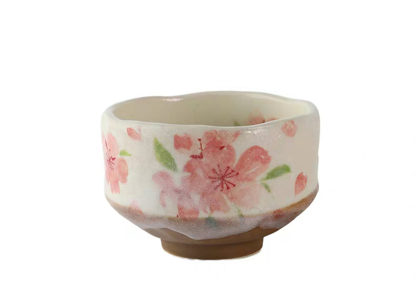 Hatsuichi Small Mino ware Bowl Sakura Flowers