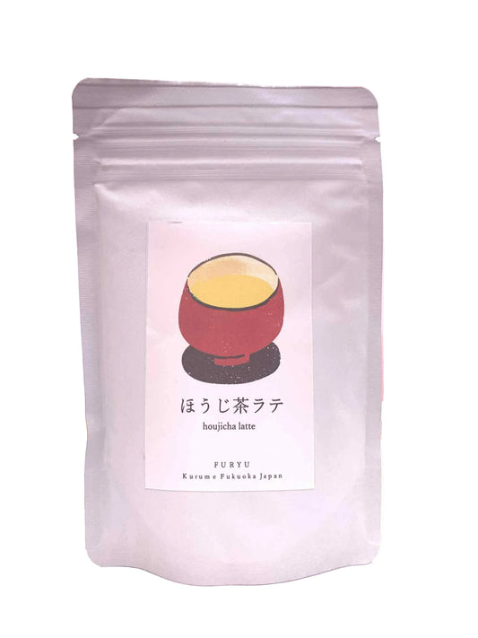 Hojicha Latte FURYU Kurume Fukuoka