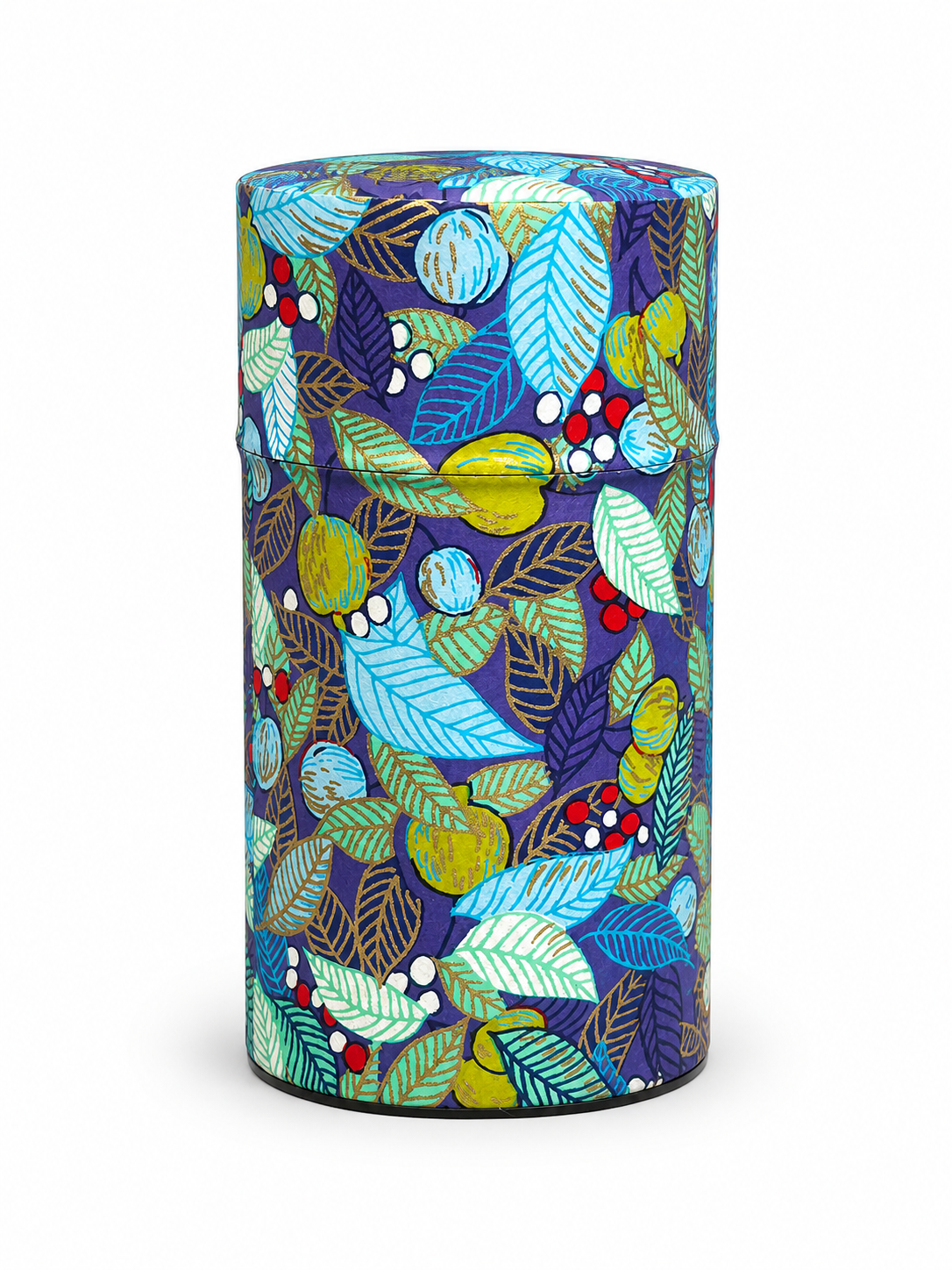 KOTODO Tsuyu Leaf Garden Washi Tea Canister 150g