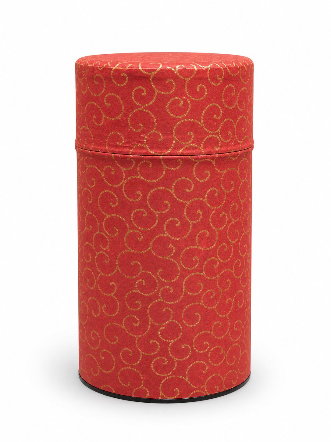 KOTODO Karakusa Crimson Washi Tea Canister 200g