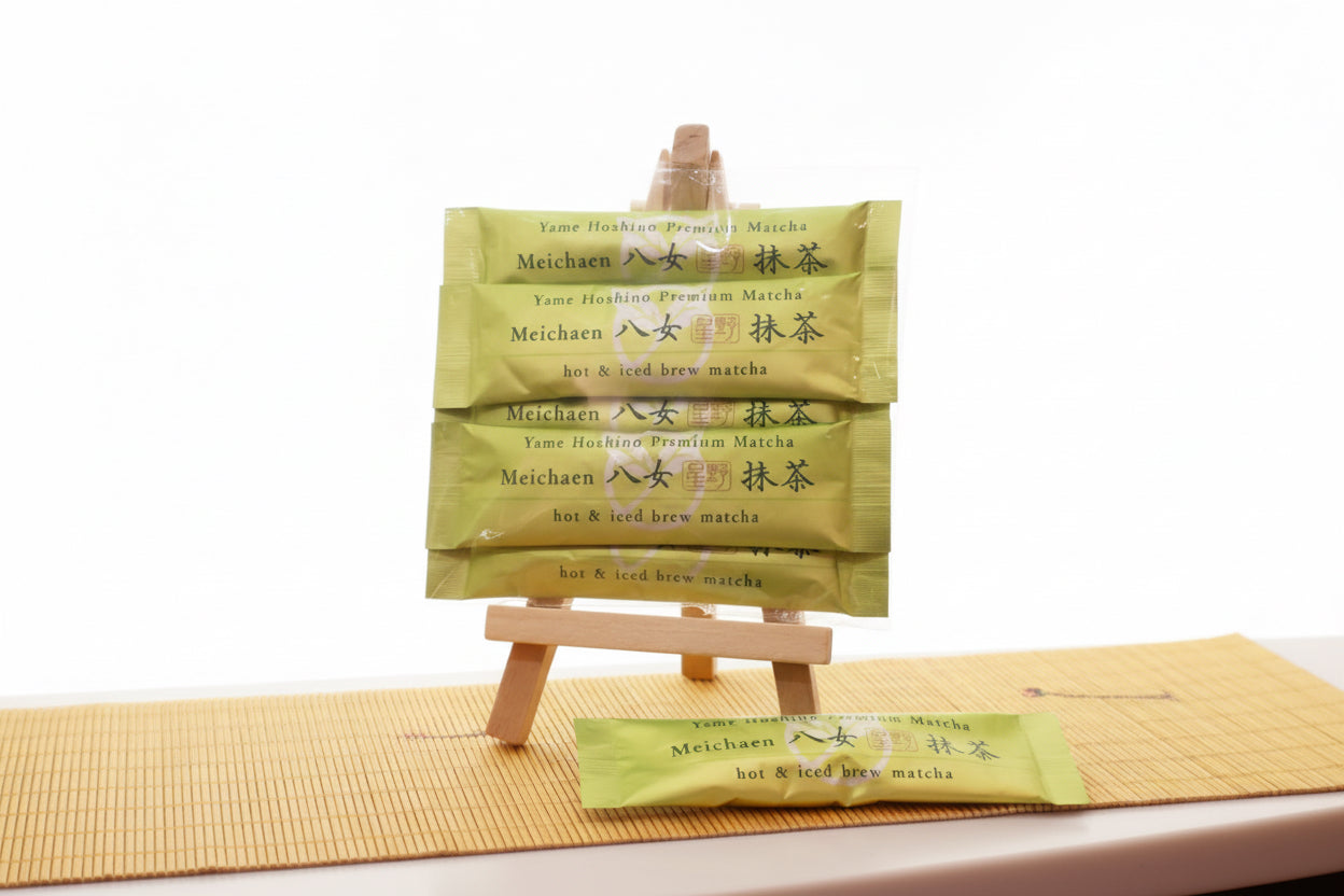 Meichaen Yame Hoshino Premium Matcha Sticks 7.5g( 1.5gx 5)
