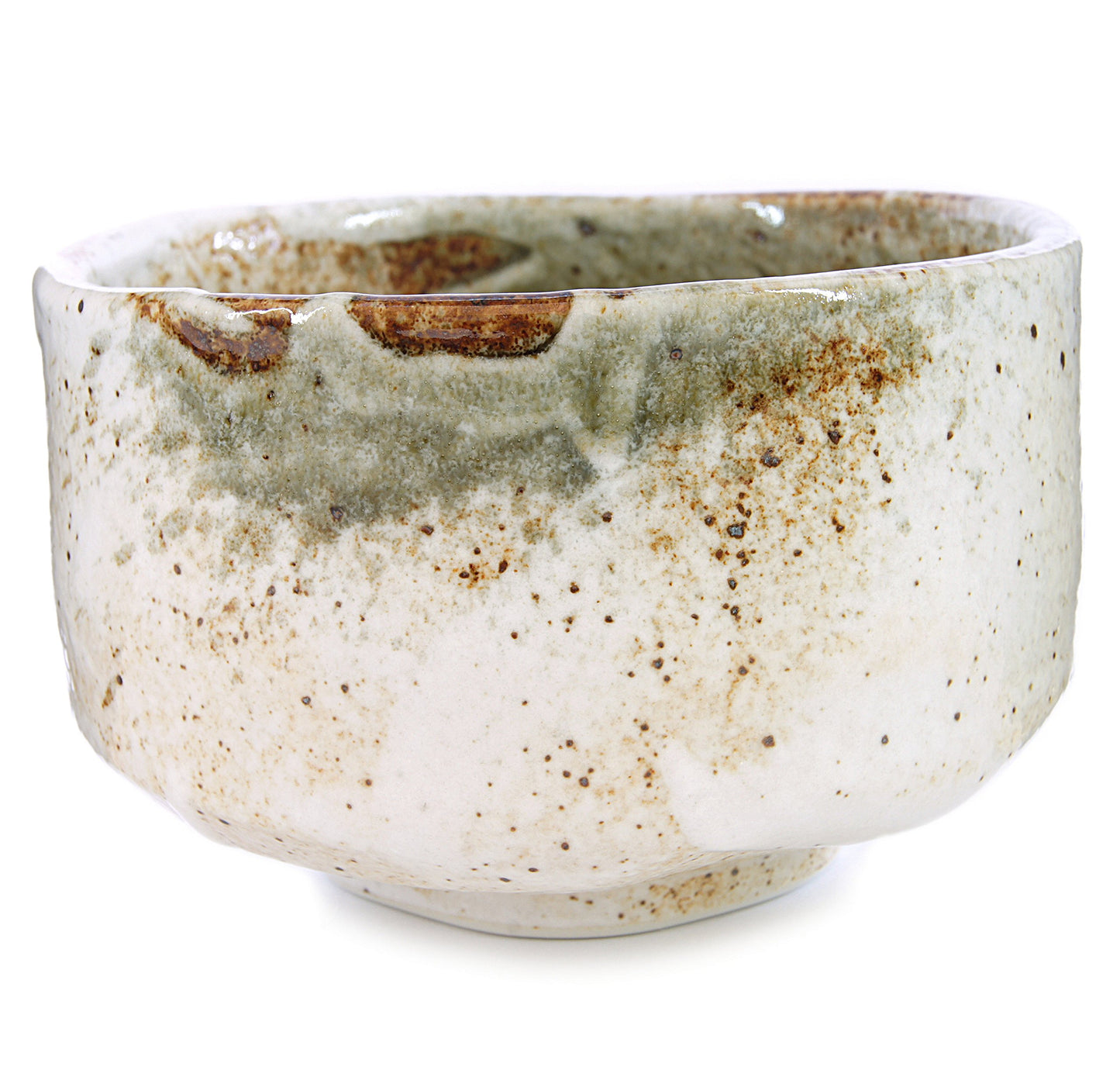 Handmade Mini Ware Matcha Tea Bowl Beige- Yuki Shino Chawan