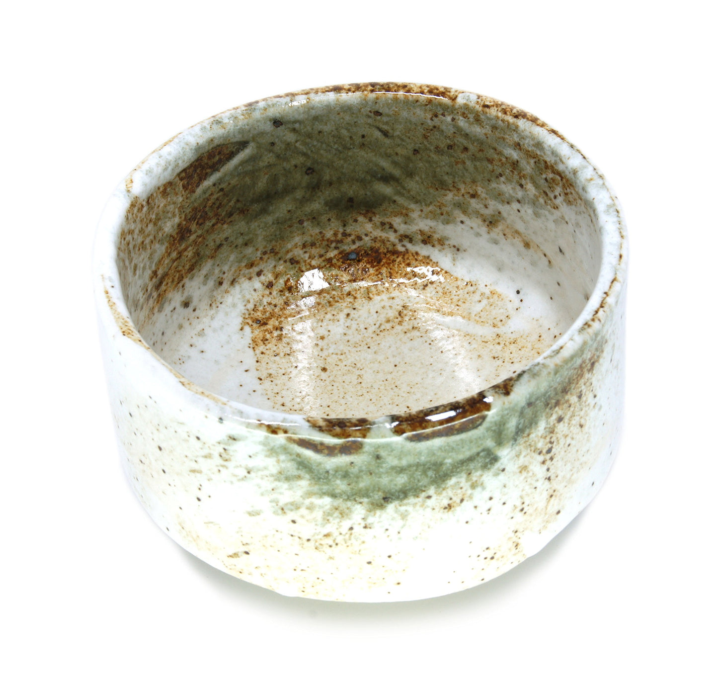 Handmade Mini Ware Matcha Tea Bowl Beige- Yuki Shino Chawan