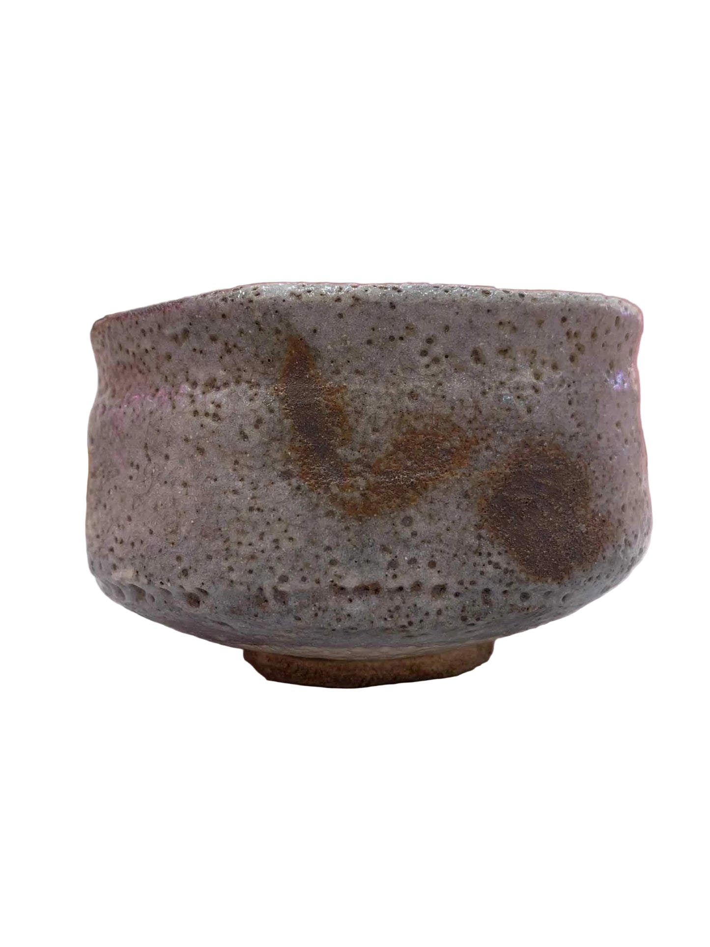 TEA PARTY High Quality Ceramic Tea Bowl-  Grey Natural Scratched