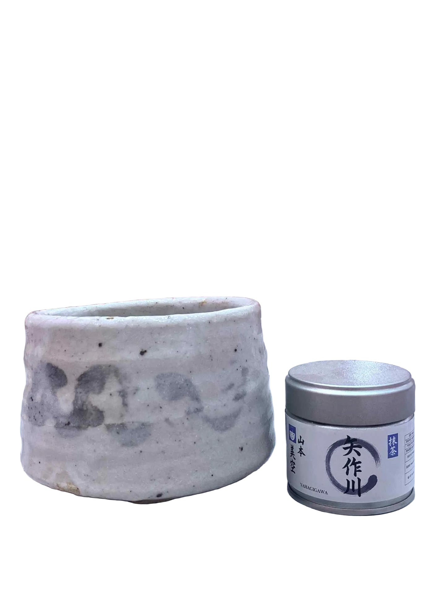 TEA PARTY High Quality Ceramic Tea Bowl- Grey Strokes