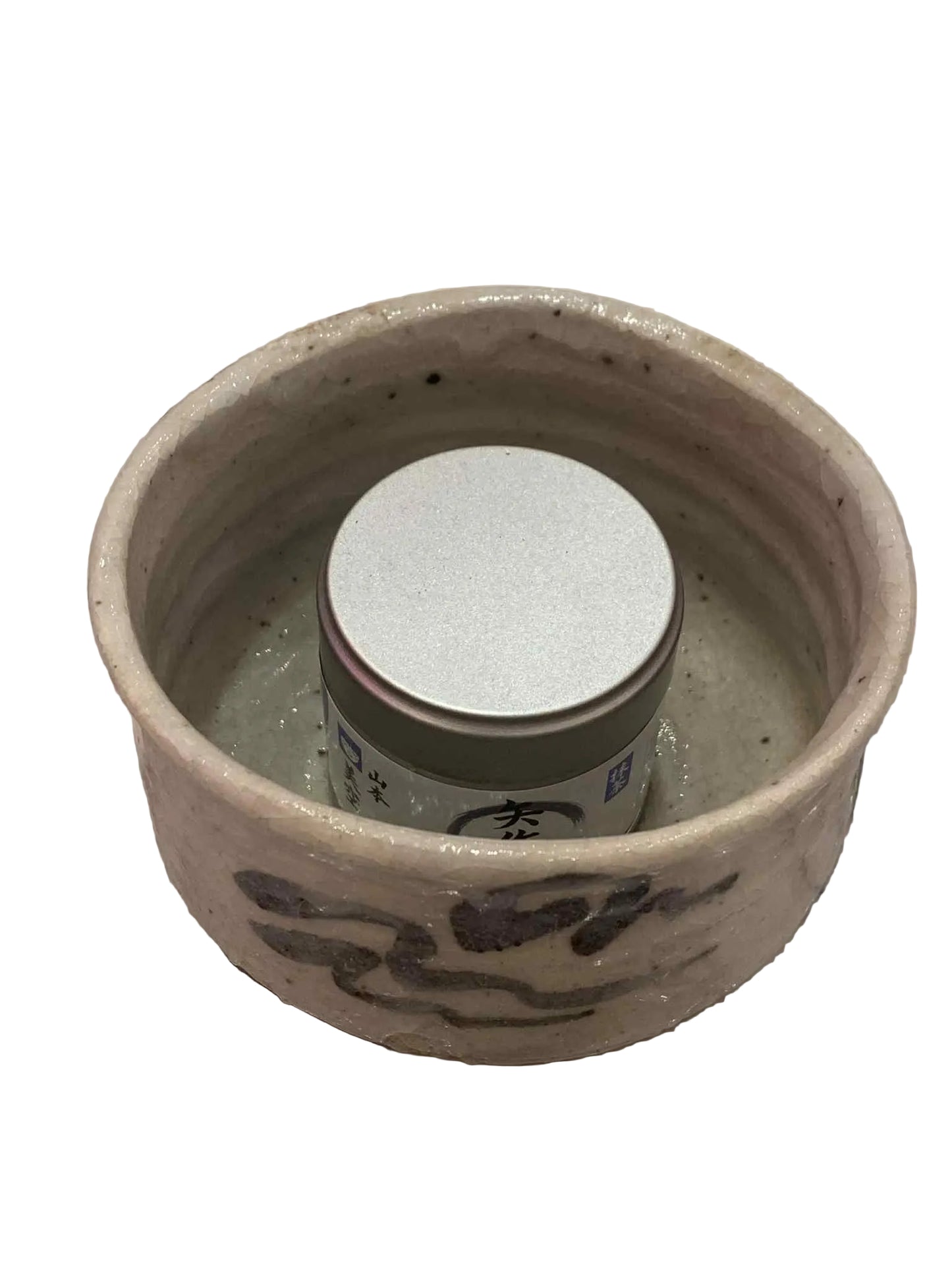 TEA PARTY High Quality Ceramic Tea Bowl- Natural Blue Waves