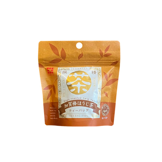 ISASHIEN Kaga Hojicha Tea Bags ( 加賀棒ほうじ茶) 4ｇｘ5ｐ